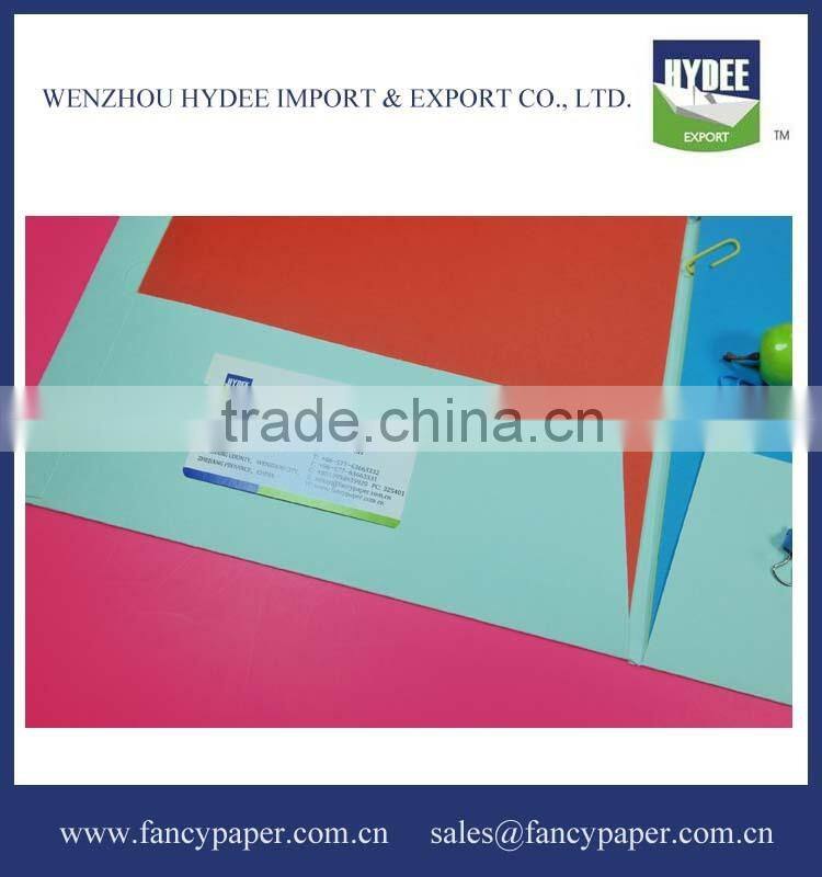 Colorful paper File Folder (Paper Folder, File Holder, Document Holder, Clip File, Suspension File, office/school File)
