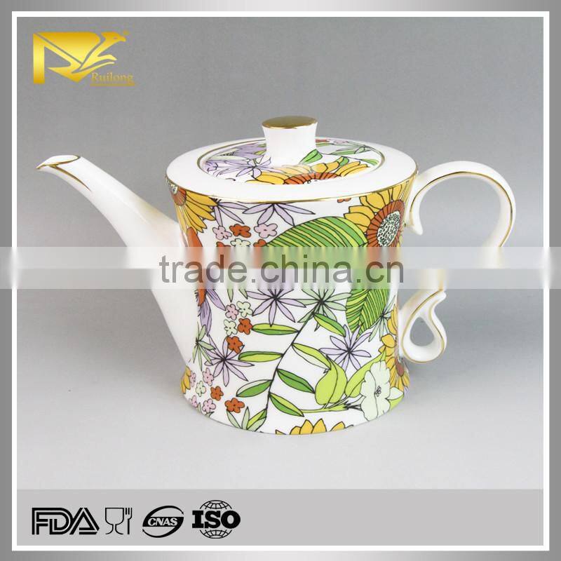 Dinkware personalized tea pot set, chinese porcelain tea set