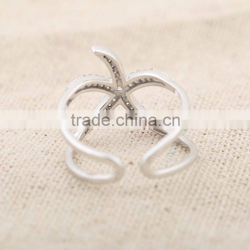 wholesale high quality Manufacturers selling new hand Clothing accessories jewelry luxury star antique copper ring