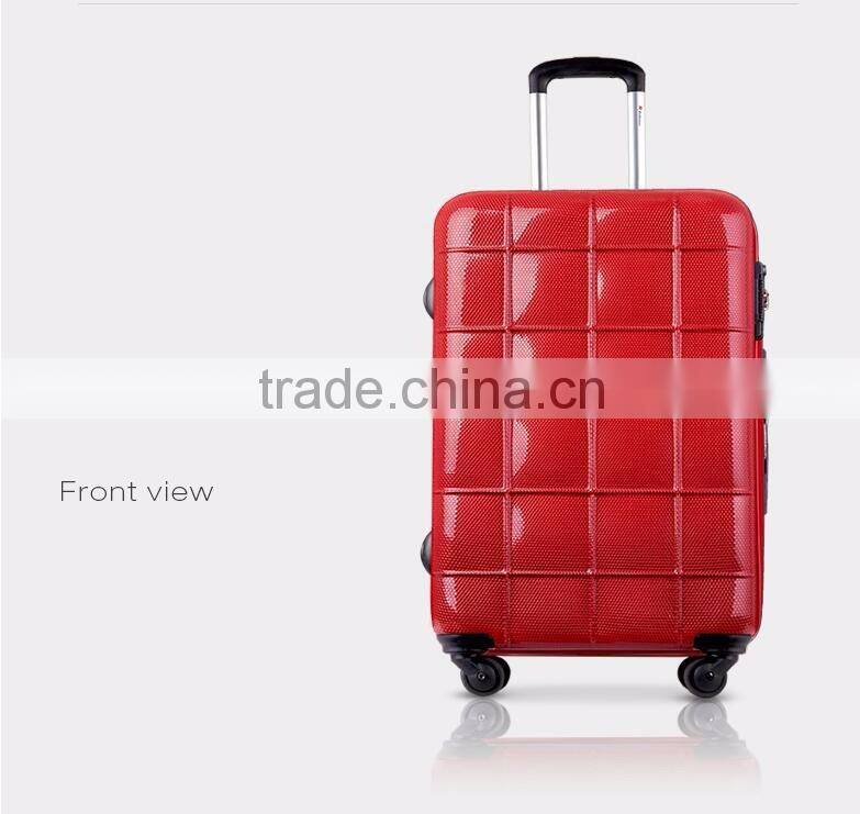 PU Travel Luggage Women Mens Casual Trolley Suitcase Rolling Luggage