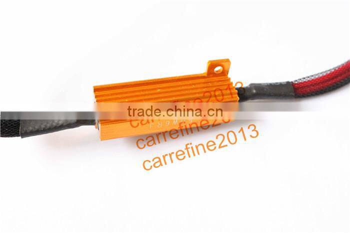 50W 9005 9006 LED error canceller HB3 HB4 LED warning canceller cables wiring harness
