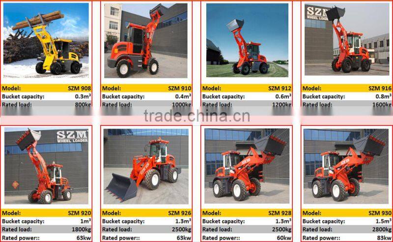 SZM936 Blue Construction machinery wheel loader