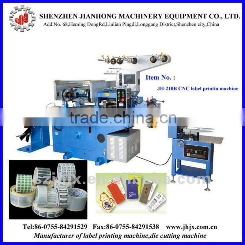 Model JH-320 full automatic silk screen printing machine