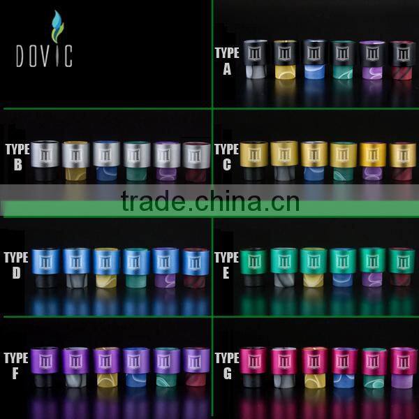 colorful acrylic friction drip tips without o-rings wide bore friction acrylic drip tip