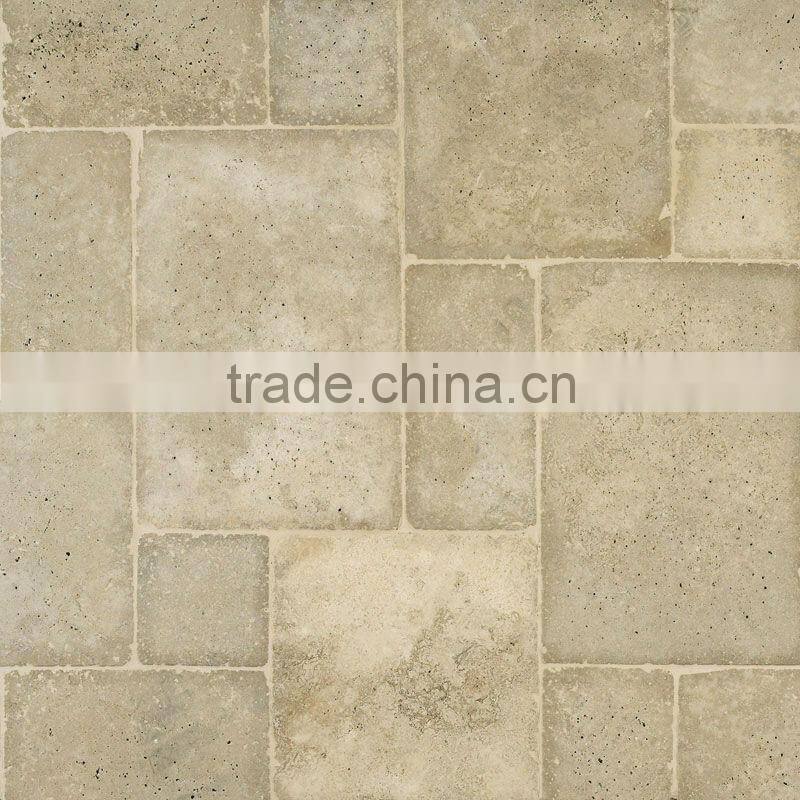 Travertine Versailles pattern