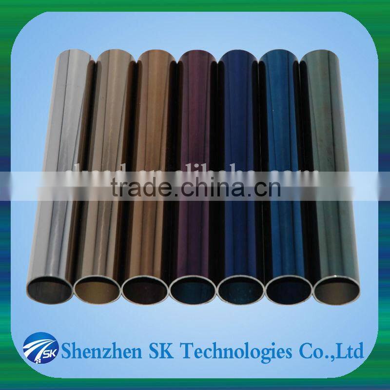 Colorful plastic coated pipe distributors