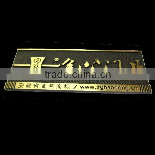 Table top name plate for meeting