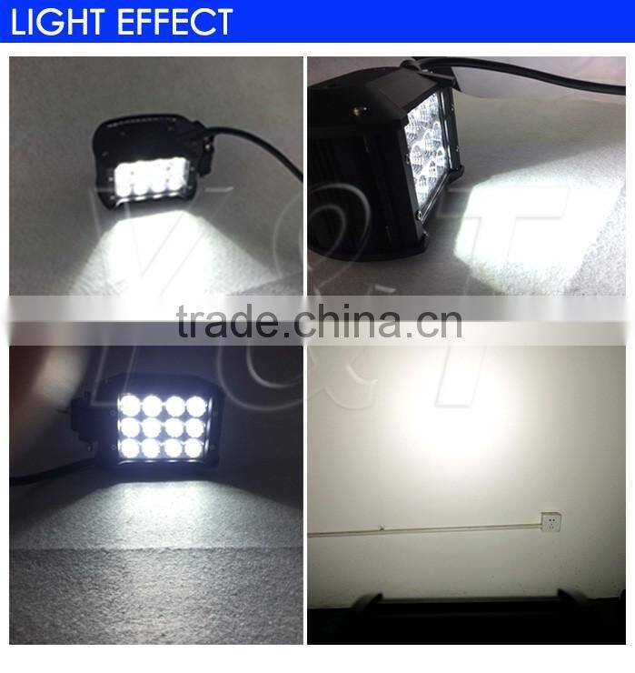Factory direct! 36w Y&Y brand 4 row LED work light bar for dune buggies off road truck atv utv sandrails