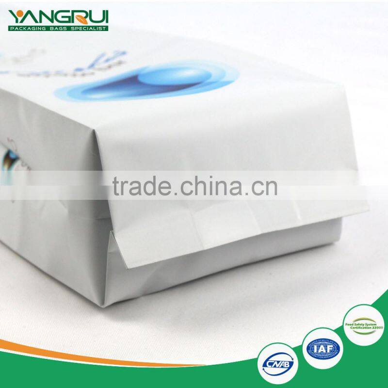 customized food grade side gusset box bottom pouch laminateld food bag