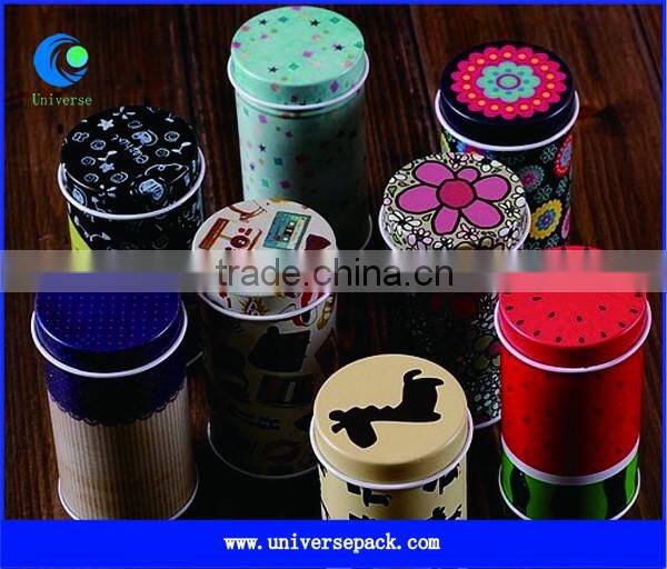 Cylindric Custom Iron Box Personal Style Design Boxes Packing Products
