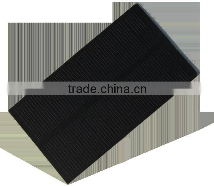 Custom made 62*107mm 5V 1Watt mini epoxy resin encapsulation solar panels