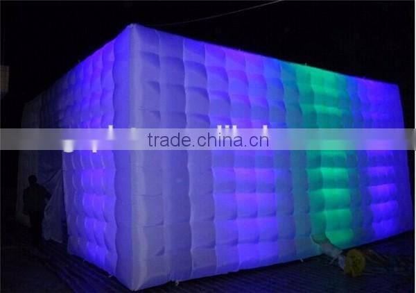 Party / wedding / family use led lighting inflatable photo booth