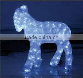 outdoor Christmas led ice sculpture motif light
