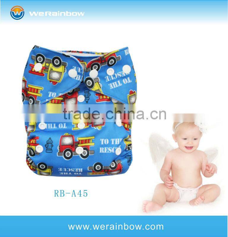 Newborn Organic Cloth Diapers With Insert