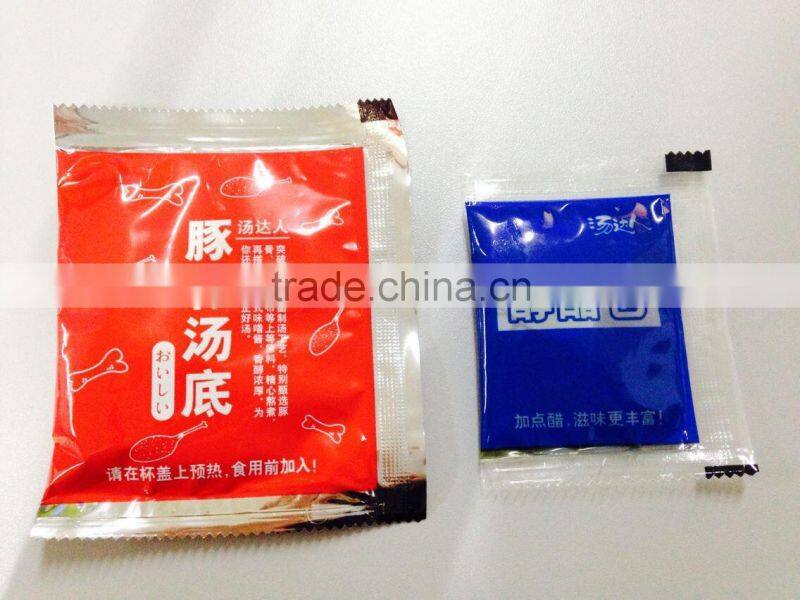 chili sauce liquid sauce sachet pouch packing machine