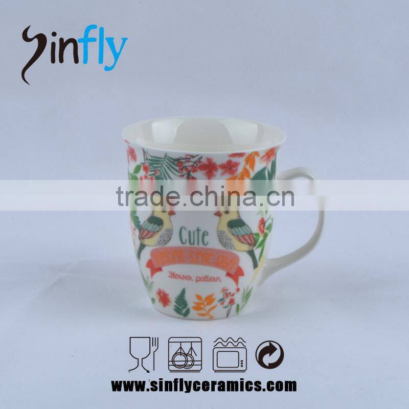 Wholesale decal ceramic mug wedding mug