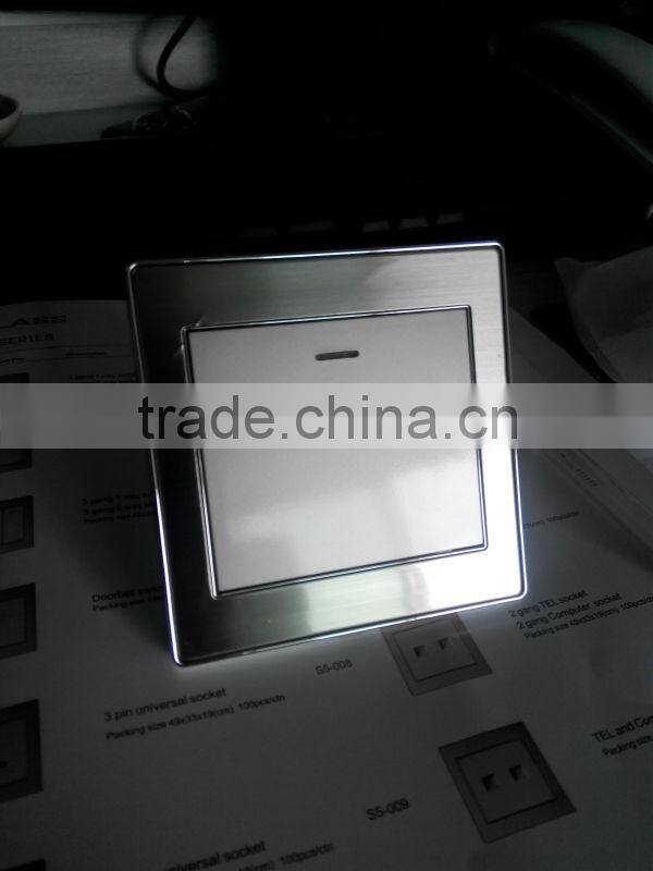 New hot sell wall switch, reset switch with led indicator light