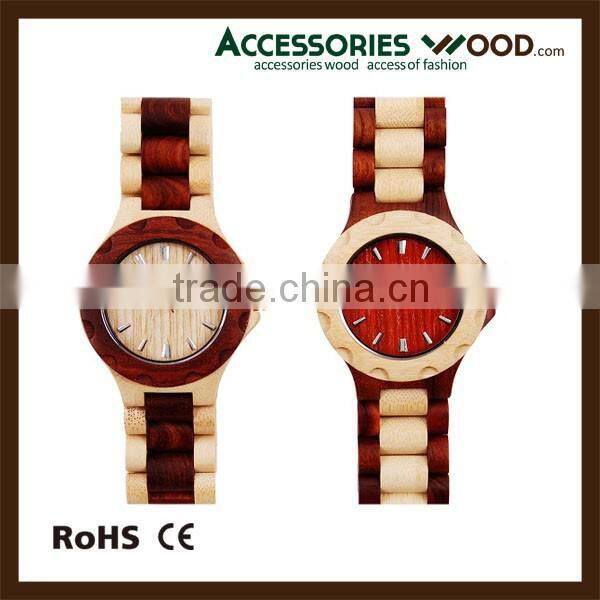 Various styles and colors of high quality wood wrist wooden watch with your brand logo