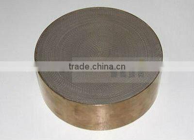 Diesel engine exhaust metal honeycomb palladium catalyser