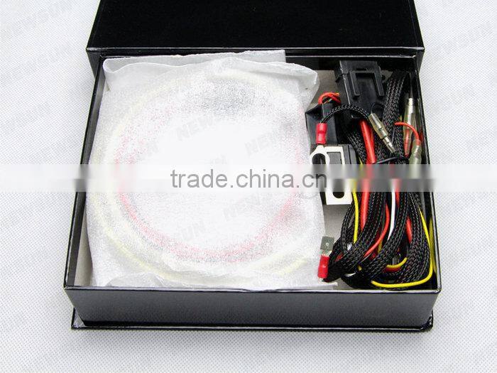 120mm*4 rings SMD led angel eyes for BMW E30 E32 E34 car led angel eyes lights 9-16V DC auto led headlights