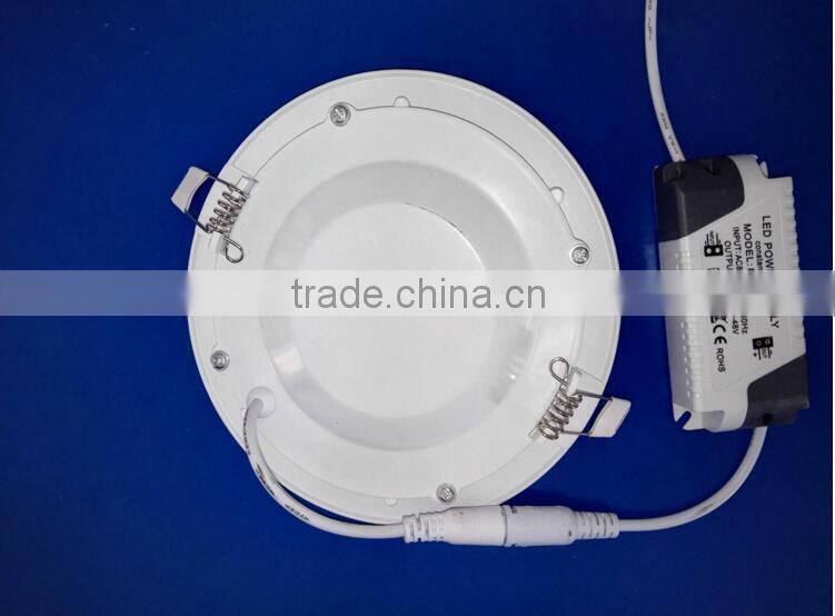 Ultra thin 4inch 6W PIR motion sensor led panel lamp