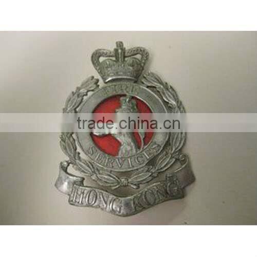 Customzied metallic badge for cap