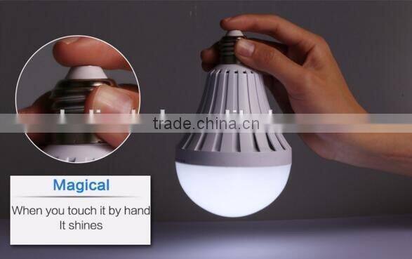 5w 7w 9w 12w smd5730 rechargeable emergency light bulb