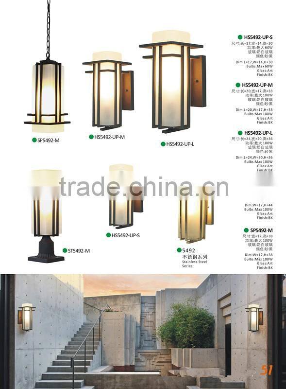 Wall Mounted Garden Solar Wall Light Waterproof led light solar