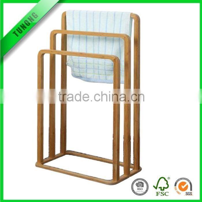 2016 bamboo creative towel rack for home furniture