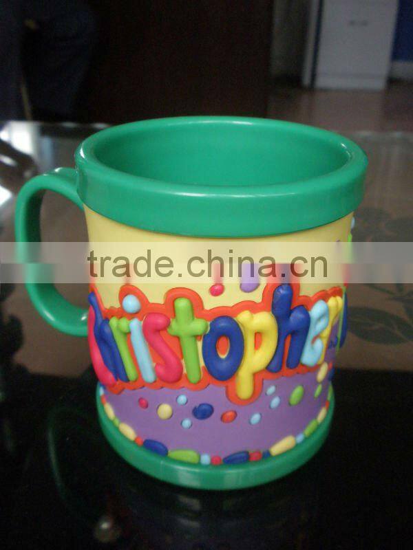 ABS+PVC 3D Pen cup/mug cup/promotional cups