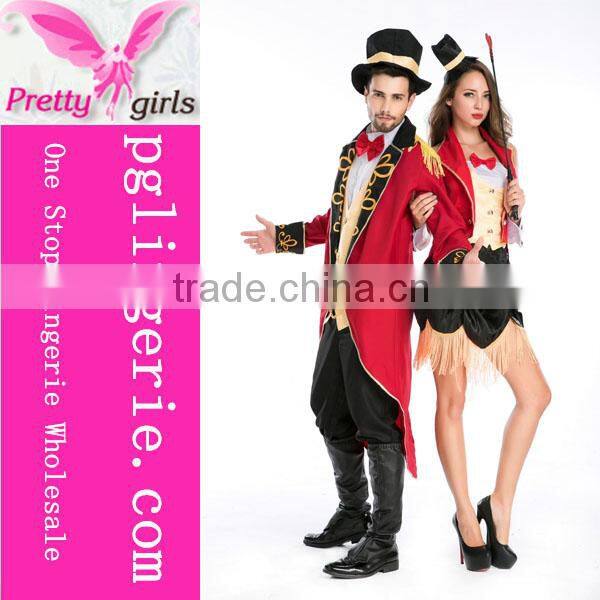 Wholesale high quality show party sexy couples magician costume