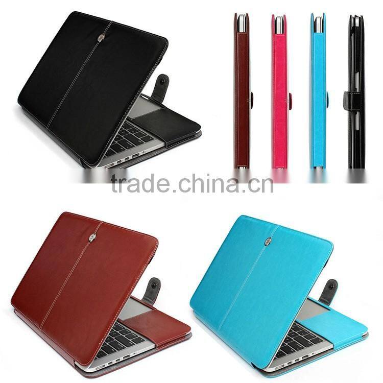 Portable waterproof and shockproof laptop case for macbook