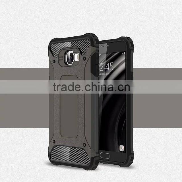 Dual-layer Hybrid Armor TPU PC Hard Cover Case For Samsung Galaxy C7