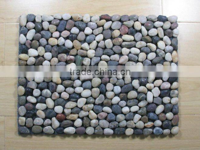 Natural pebble dining table pad 30415