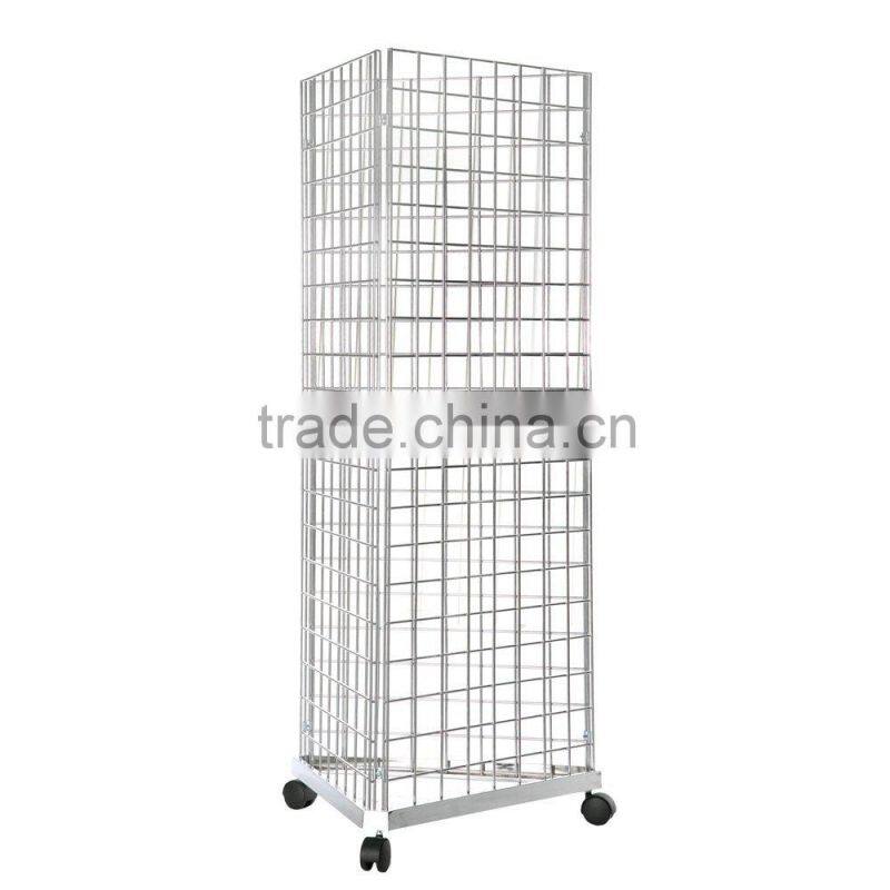 Wholesale Three Way Gridwall Mesh Stand-Gridwall Panel