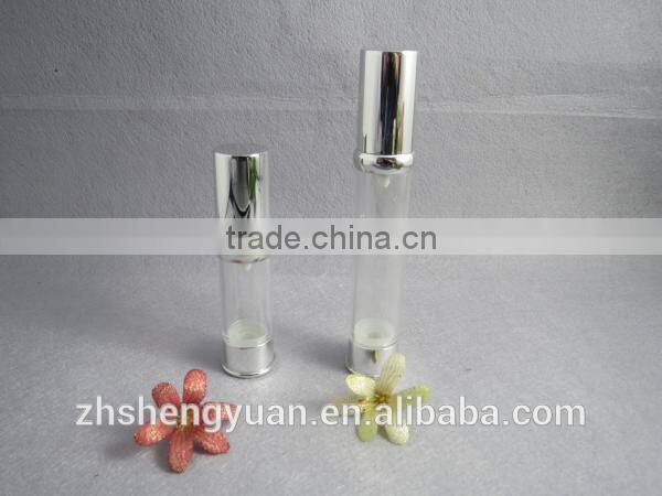 empty pp round airless pump bottle 30ml