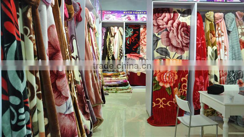 waffle weave hospital blanket/mink raschel blanket/blanket for home