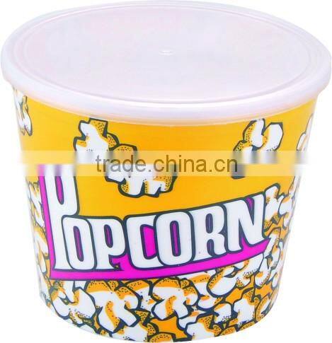 High quality plastic popcorn bowl