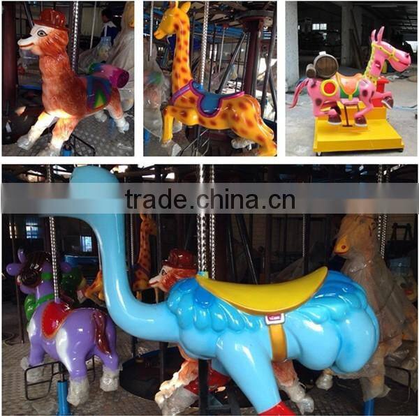 2016 kids amusement parks Luxury merry go round carousel for sale
