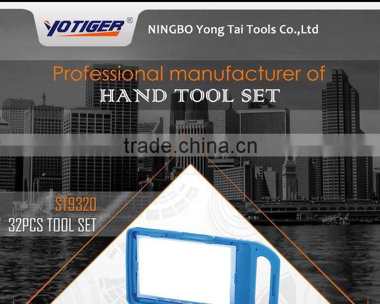 32Pcs Promotional Hand Tool Sets of Socket and Bit Set