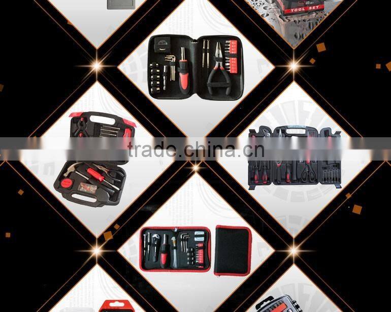 45PCS Tools set computer repair kit cutter hex keys 1/4'' Dr.socket ratchet handle 2'' long adaptor