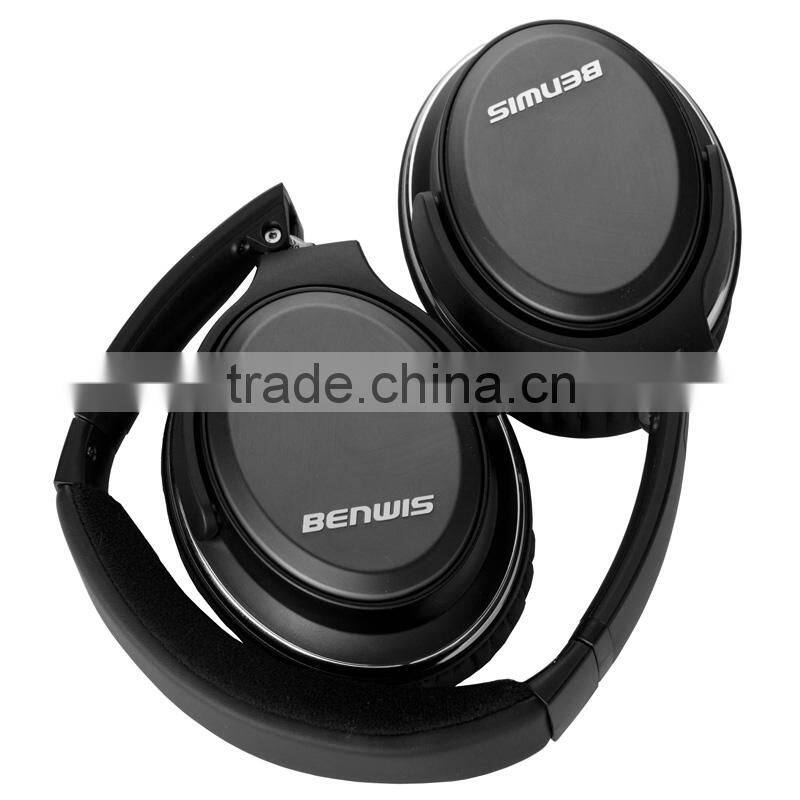 2015 BENWIS H800 wireless headset bluetooth HD stereo voice headphone/earphone with mic for mobile phone,computer