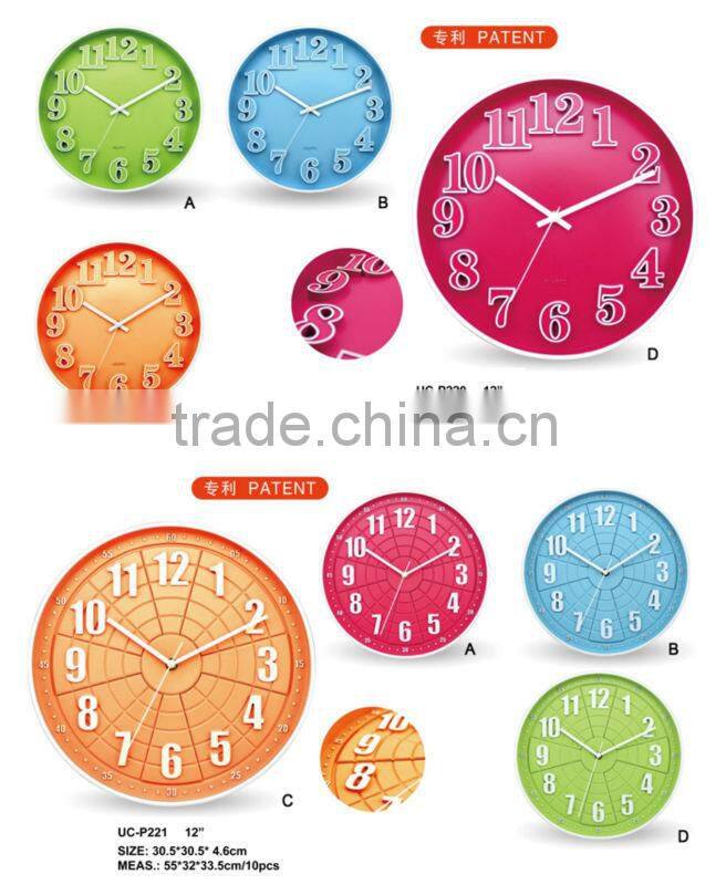 Custom unique oversized wall clocks