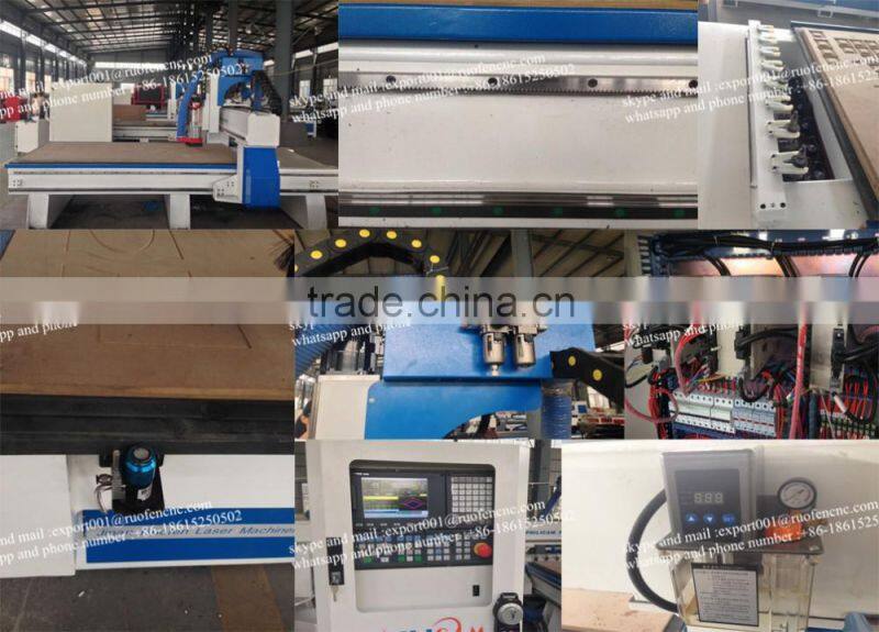 Philicam heavy duty body Wooden door Cabinet Making cnc machine