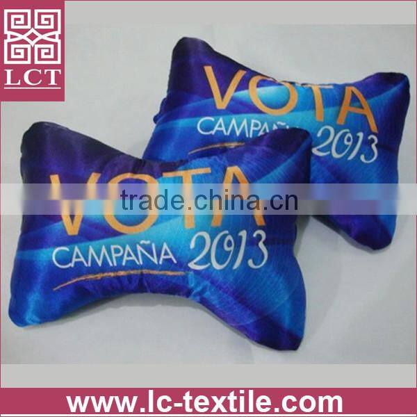 supply 2015 newest made of soft microfiber print neck pillow with full color process dye sublimated(LCTP0129)