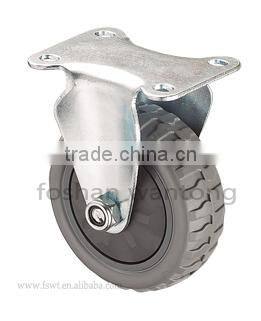 3' Height Adjustable Screw Casters With Brake