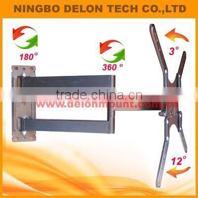 50 inch 360 degrees swivel retractable LED LCD tv wall bracket