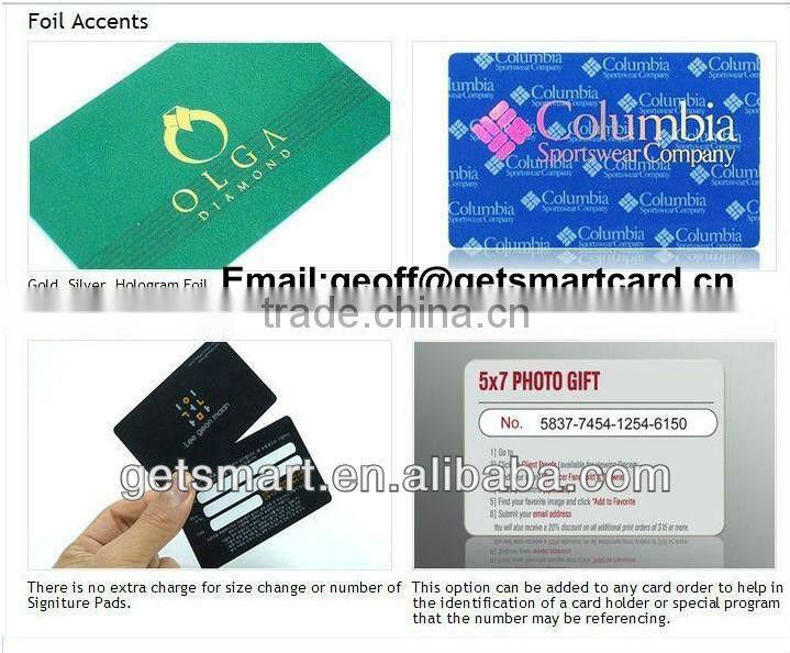 Business Card/PVC Business Card/Plastic Business Card/ Clear Business Card