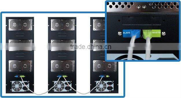 All Pro Solutions M255-10-BD Standalone Manual 10-drive Blu-Ray CD DVD Daisy-Chain Duplicator Copier w/500GB Internal Hard Drive