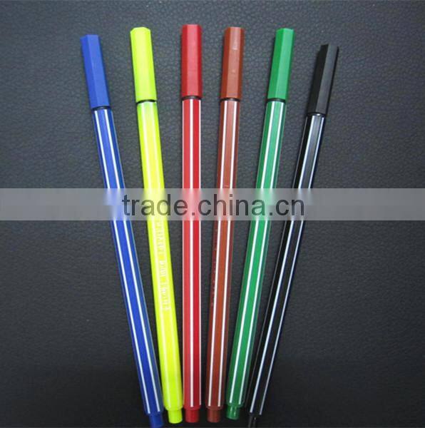 colorful fine line marker sign pen